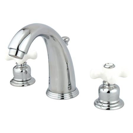 Kingston Brass KB981PX Victorian 2-Handle 8" Widespread Bathroom Faucet, Polished Chrm KB981PX